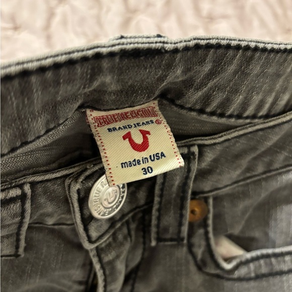 Vintage True religion, Billy big T size 30 Women's Gray Jeans - Picture 7 of 12